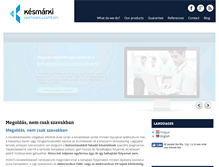 Tablet Screenshot of kesmarki.com